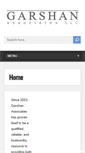 Mobile Screenshot of garshanassociates.com